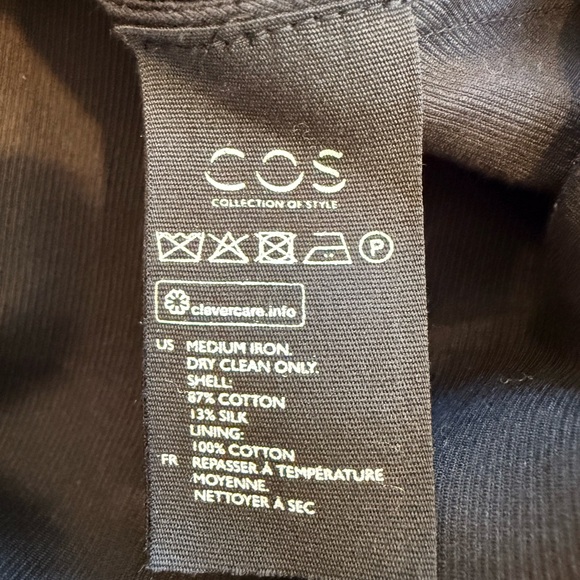 COS Black Midi Dress - Picture 9 of 10